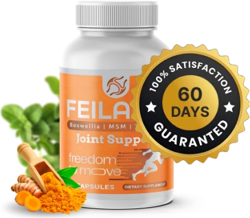 Feilaira natural joint support with turmeric and botanicals